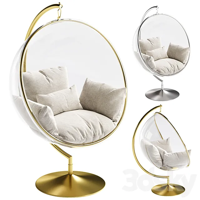 Bubble Armchair 3D Model