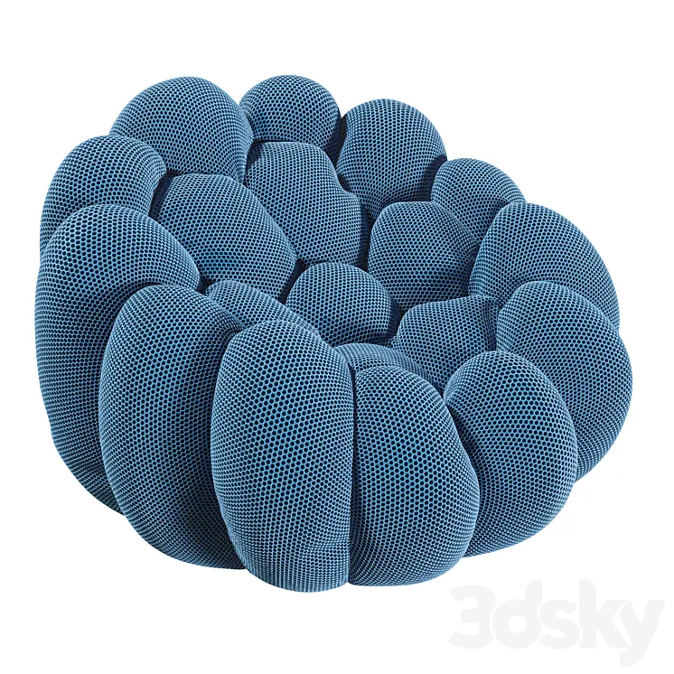 BUBBLE armchair by Roche Bobois 3D Model Free Download