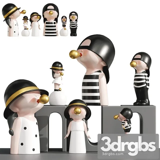 Bubble blowing figurine statue ? Bubble blowing figurine statue ?