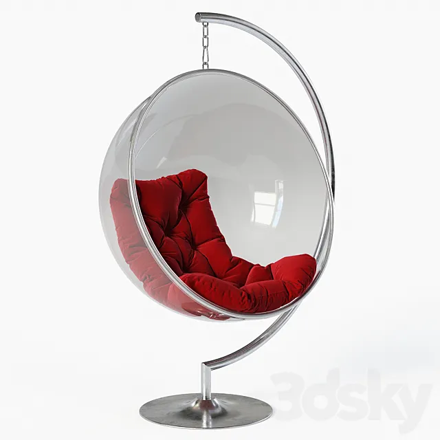 Bubble chair by Eero Aarnio 3D Model