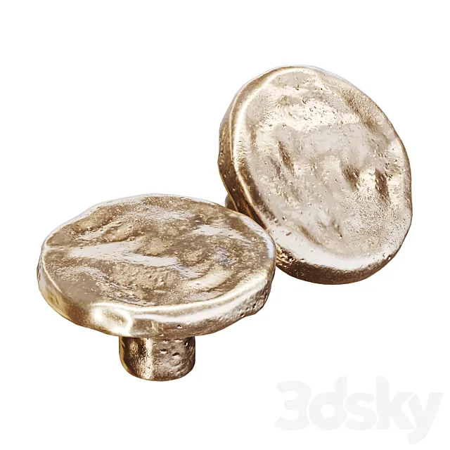 BUBBLE door handle 3D Model BUBBLE door handle 3D Model