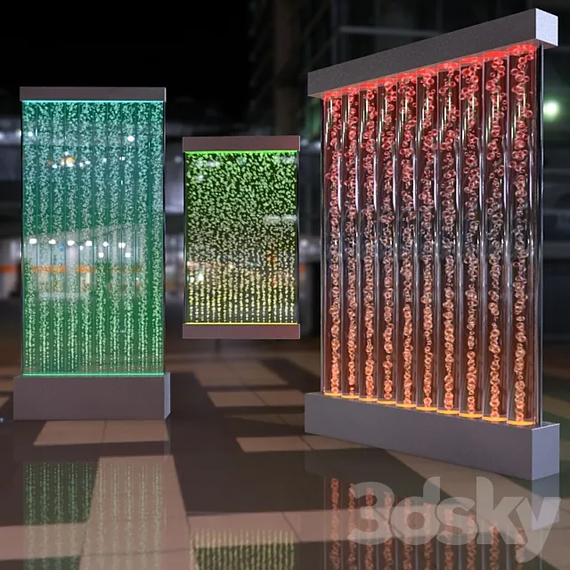 bubble panel 3 raprastranennyh form 3DModel bubble panel 3 raprastranennyh form 3DModel