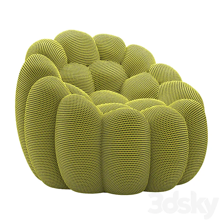 Bubble pivoting armchair 3D Model Free Download