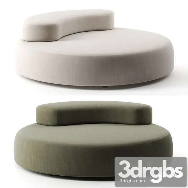 Bubble Rock Sofa by Living Divani 1 3D Model Download Bubble Rock Sofa by Living Divani 1 3D Model Download