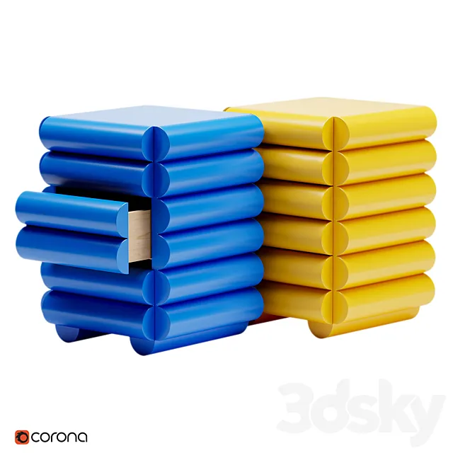 Bubble Side Table 3D Model Bubble Side Table 3D Model