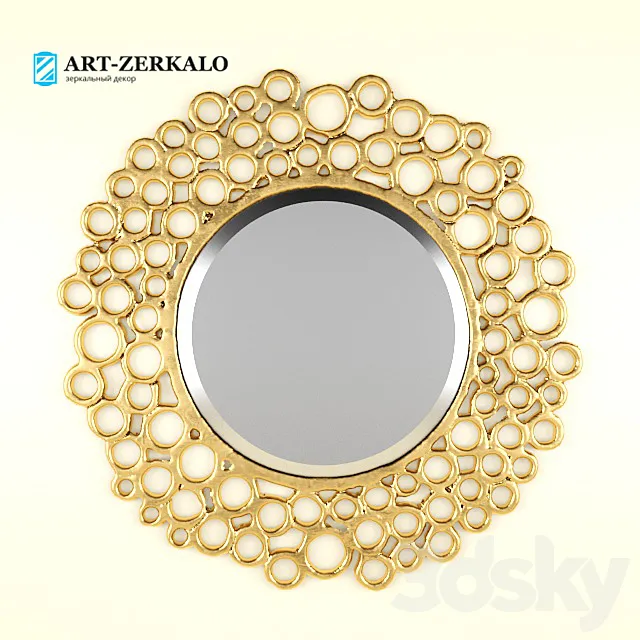 Bubbles. Art-zerkalo 3DModel Bubbles. Art-zerkalo 3DModel