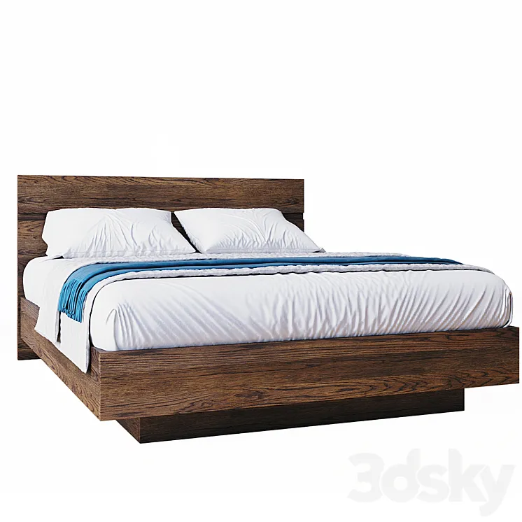 BUCZYNSKI bed 1. collection ELARA 3D Model Free Download