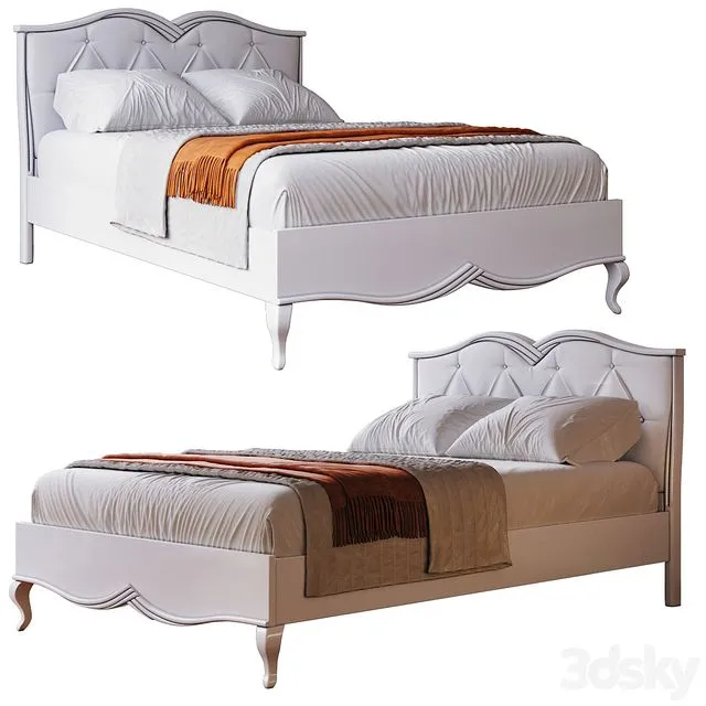 BUCZYNSKI bed .collection Bouquet N 3D Model BUCZYNSKI bed .collection Bouquet N 3D Model