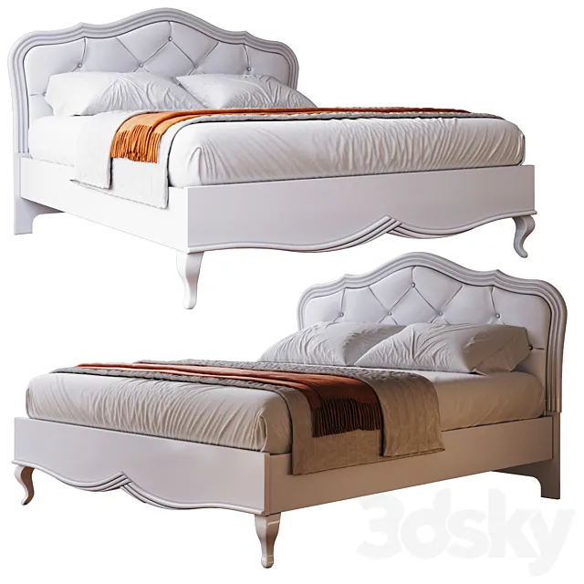 BUCZYNSKI bed .collection Bouquet N 3D Model BUCZYNSKI bed .collection Bouquet N 3D Model
