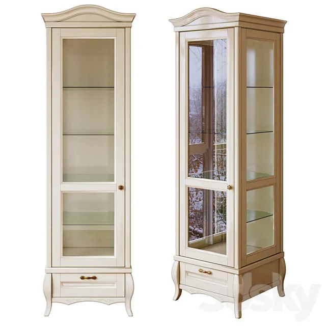 BUCZYNSKI showcase No 1 Cleopatra collection 3D Model BUCZYNSKI showcase No 1 Cleopatra collection 3D Model