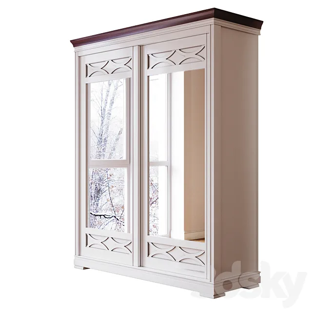 BUCZYNSKI sliding wardrobe. CAPRISE collection 3D Model