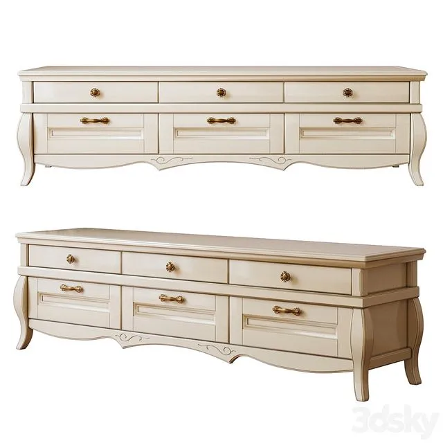 BUCZYNSKI stand tv-1. Collection Cleopatra 3D Model BUCZYNSKI stand tv-1. Collection Cleopatra 3D Model