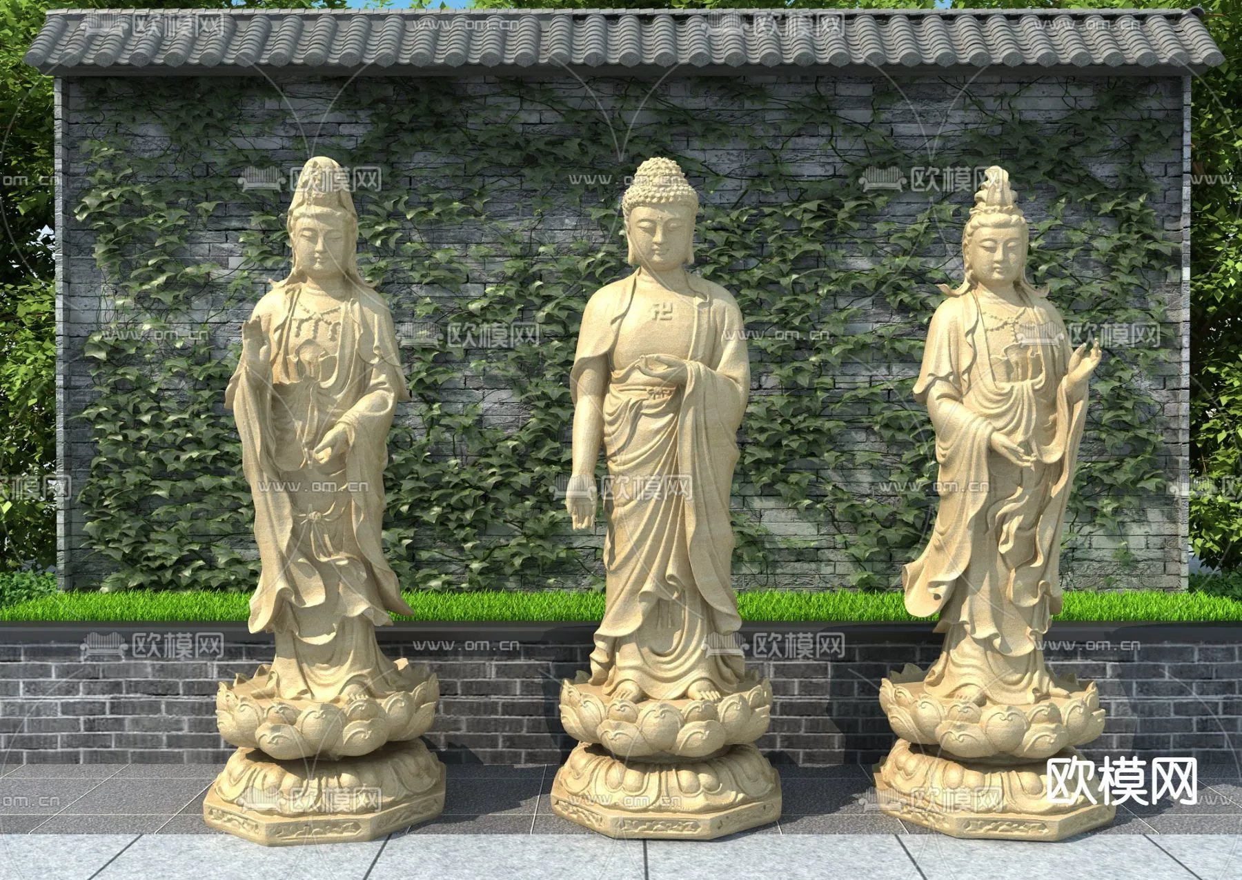 Buddha 3D Model for Decoration – Interior Design – 022 Buddha 3D Model for Decoration – Interior Design – 022