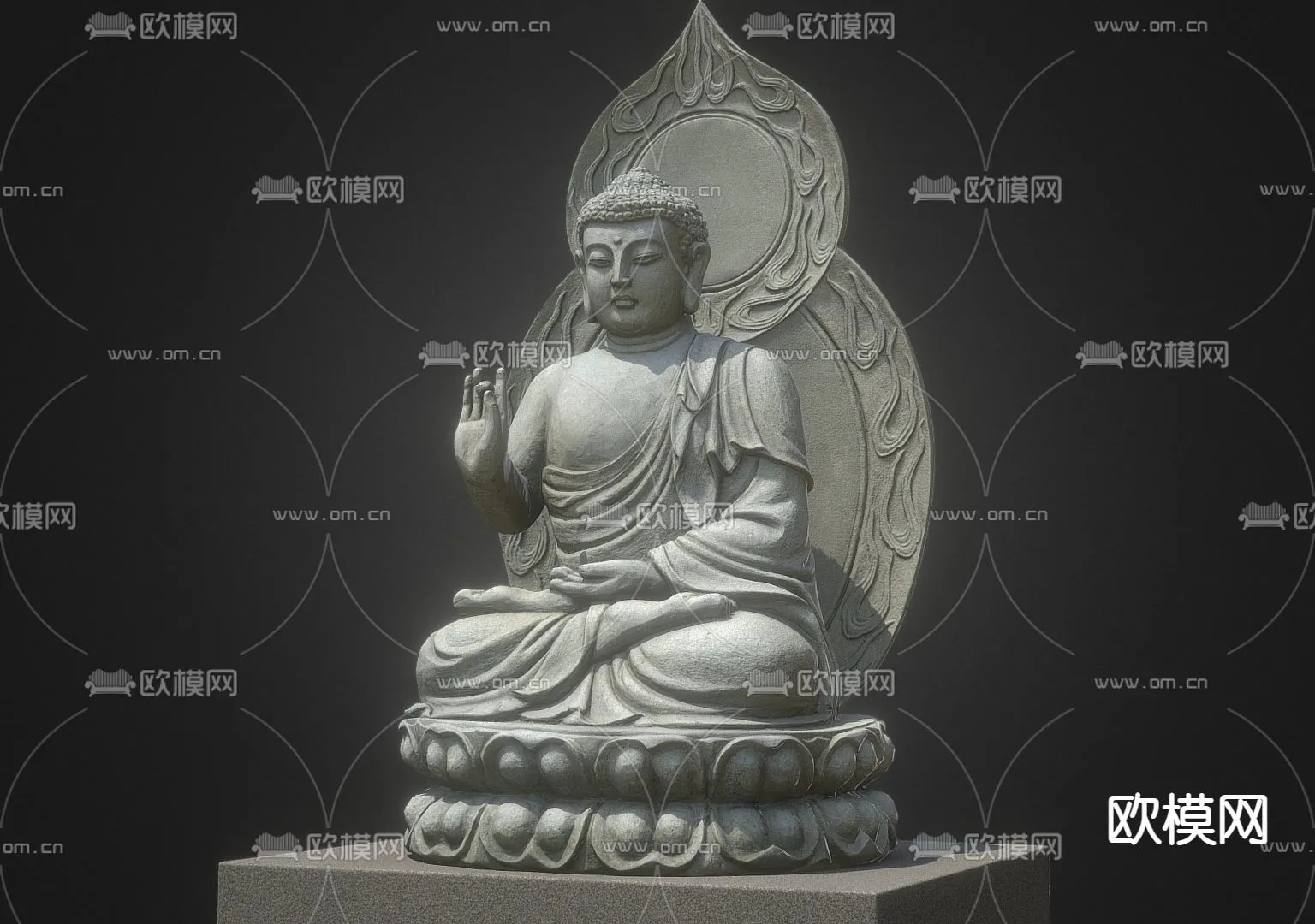 Buddha 3D Model for Decoration – Interior Design – 023 Buddha 3D Model for Decoration – Interior Design – 023