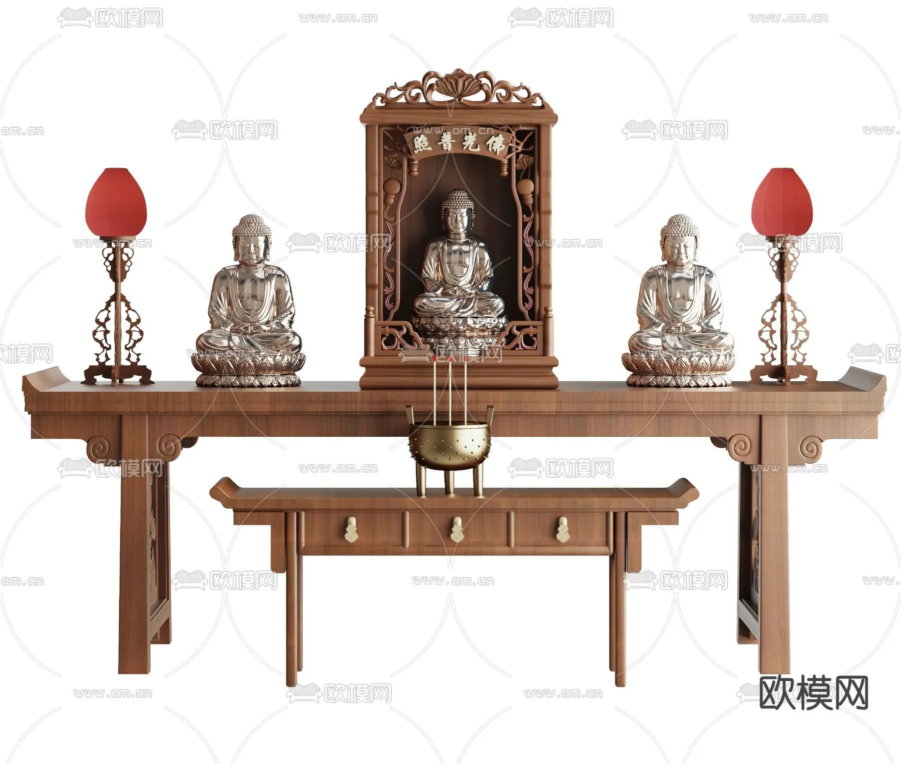 Buddha 3D Model for Decoration – Interior Design – 024 Buddha 3D Model for Decoration – Interior Design – 024