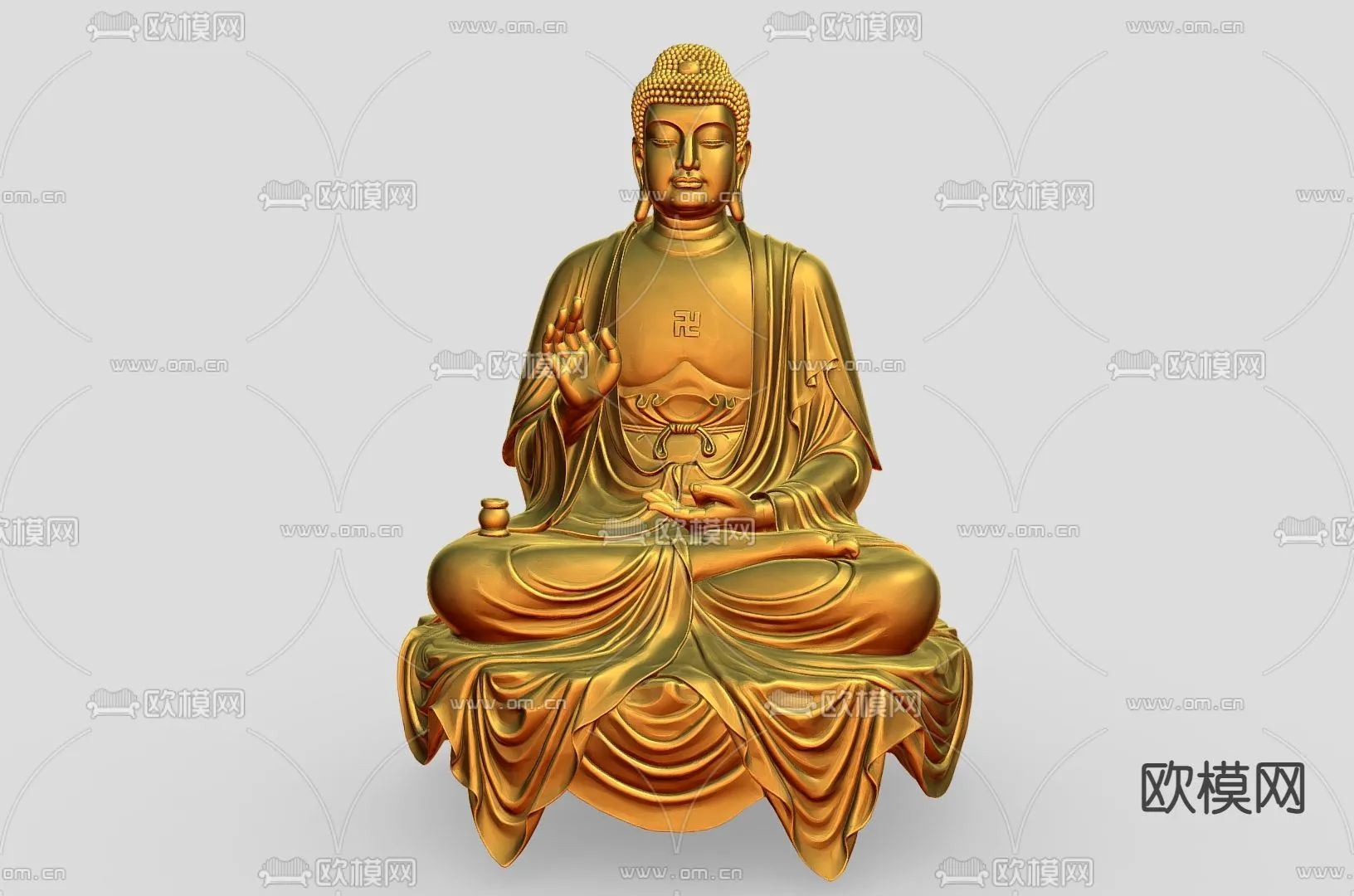 Buddha 3D Model for Decoration – Interior Design – 030 Buddha 3D Model for Decoration – Interior Design – 030