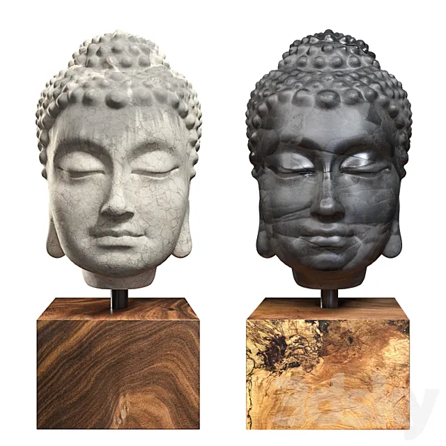 buddha head 3DModel