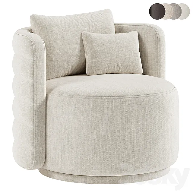 Buddy Armchair by Dontone 3D Model Buddy Armchair by Dontone 3D Model