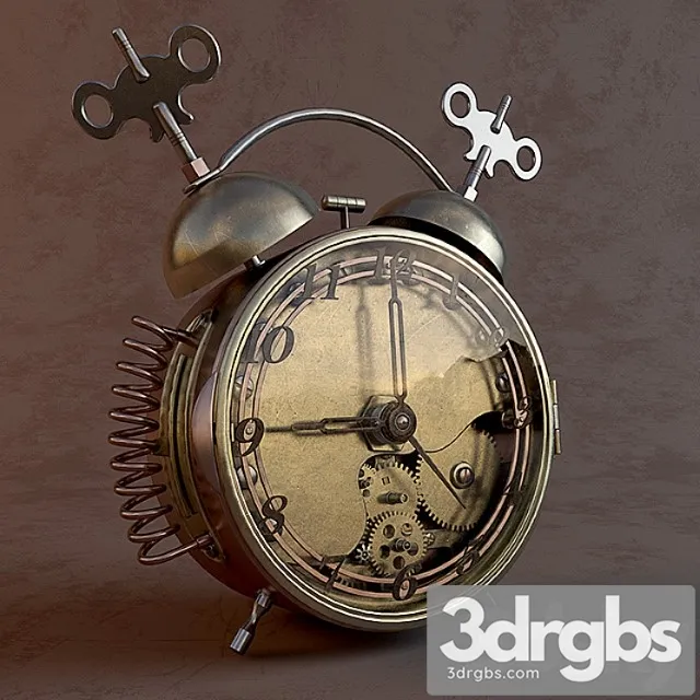 Budil Nik V Stilie Stimpank 1 3D Model Download