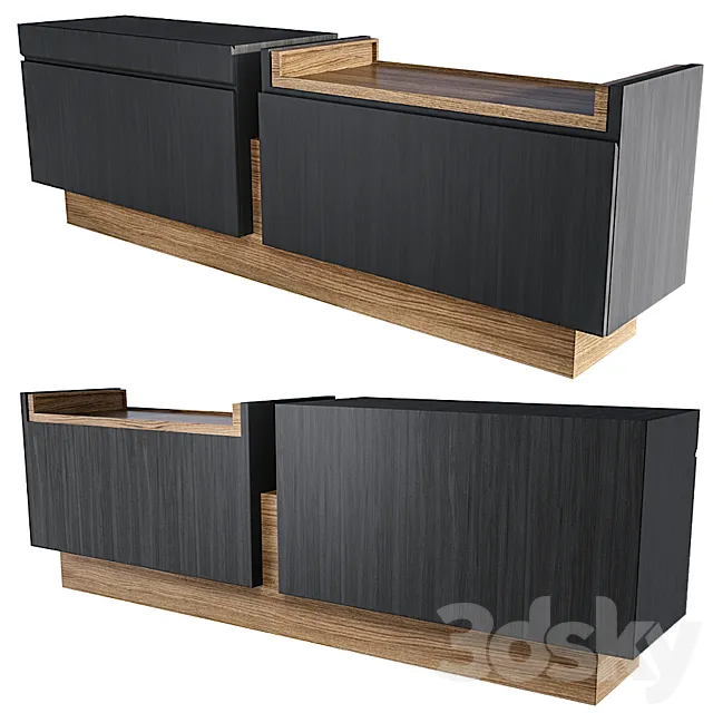 Buffet Ocara Fechado – Sideboard Console Table 3DModel Buffet Ocara Fechado – Sideboard Console Table 3DModel