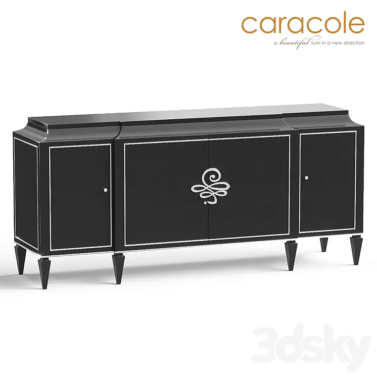 Buffet Rive Gauche Caracole 3D Model