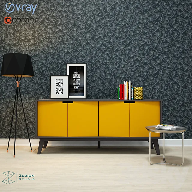 BUFFET VERTEX 3D Model