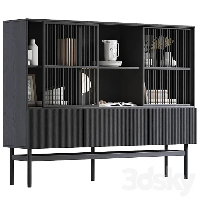 Buffet with Pilpao decor by La redoute 3DModel