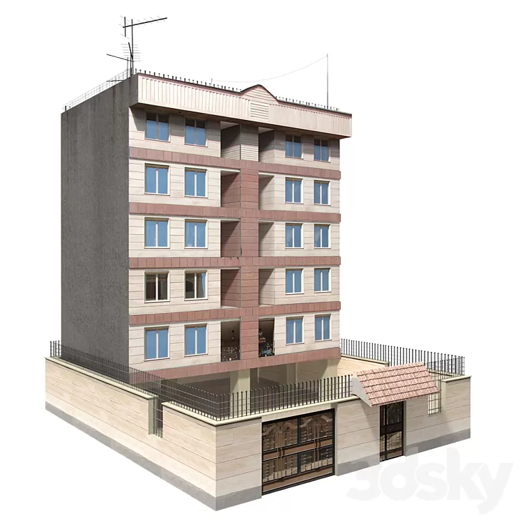 Building 12 3D Model