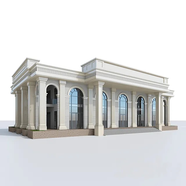 building 3 3D Model