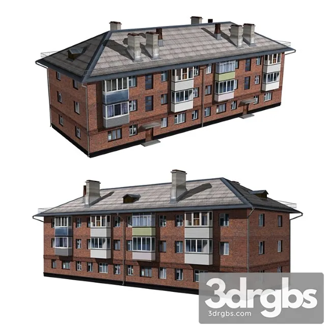 Building 42 3D Model Download