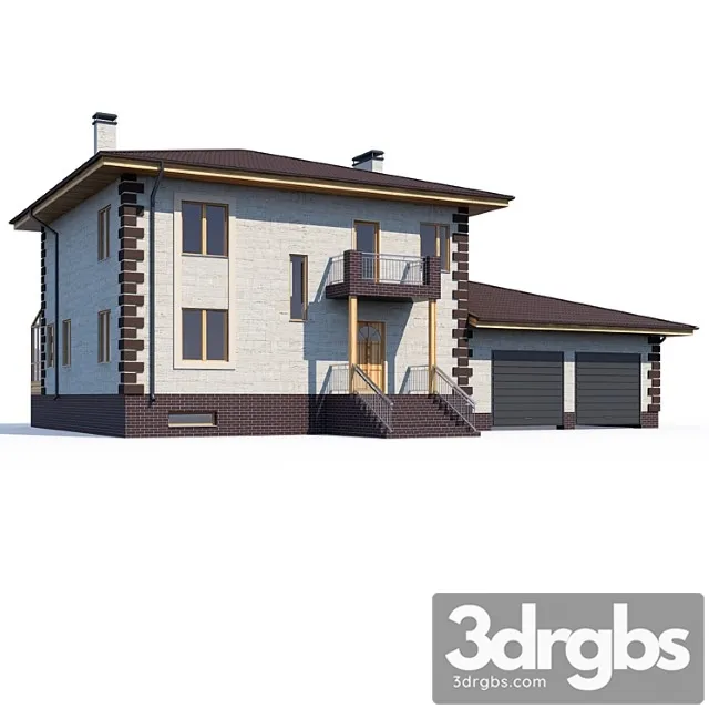 Building Abs House v125 3D Model Download