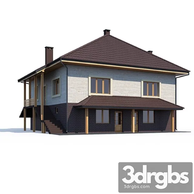 Building Abs House v214 3D Model Download