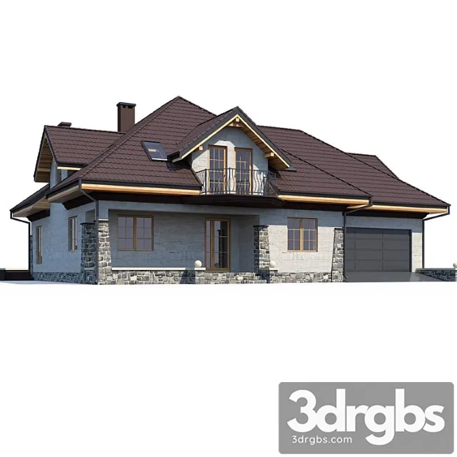 Building Abs House v216 3D Model Download