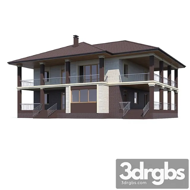 Building Abs House v217 3D Model Download