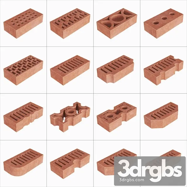 Building Bricks 3D Model Download