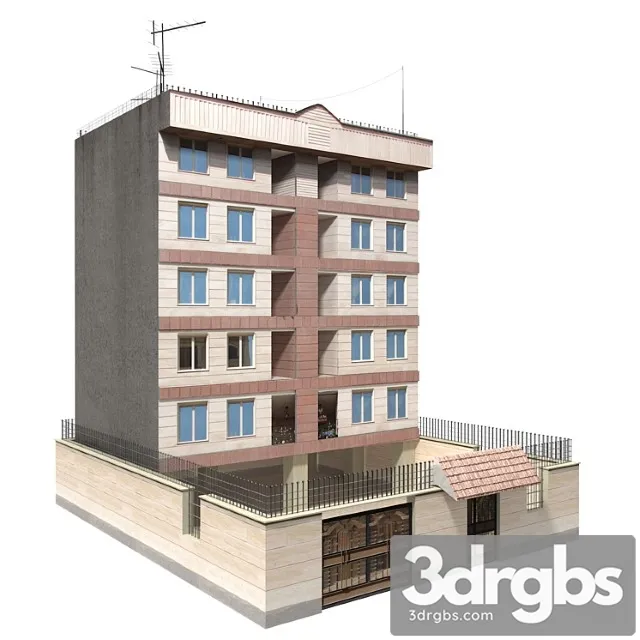 Building Building 12 3D Model Download