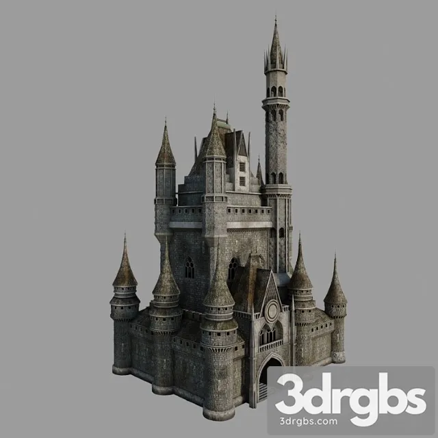 Building Castle 3D Model Download