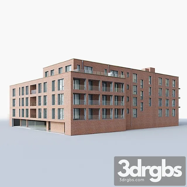 Building House 2 3D Model Download Building House 2 3D Model Download