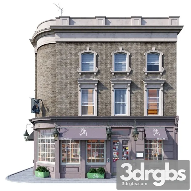 Building Old Church St 35 3D Model Download Building Old Church St 35 3D Model Download