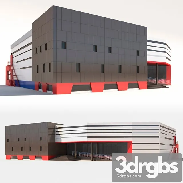 Building Shopping Center 3D Model Download Building Shopping Center 3D Model Download