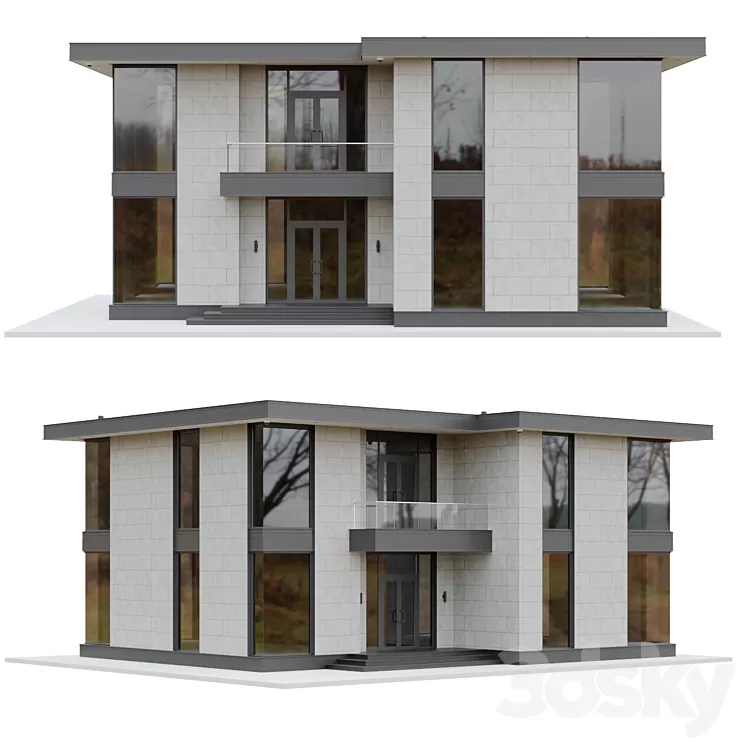 Buildings 002 3D Model
