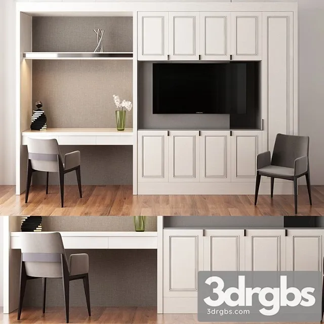 Built-in cabinetry 3D Model Download