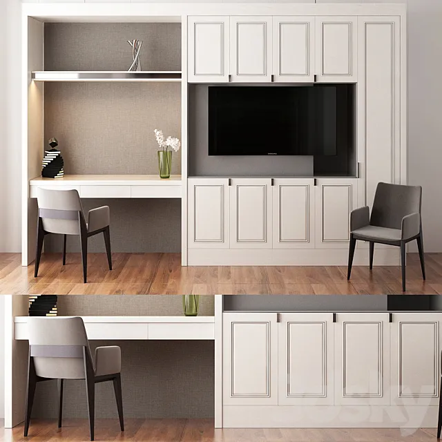 Built-in cabinetry 3D Model