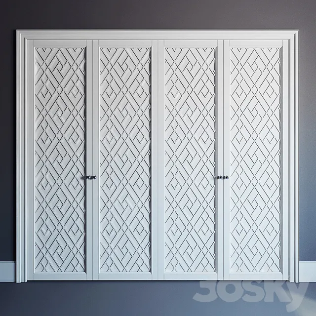 Built-in closet \ fitted wardrobe 3DModel