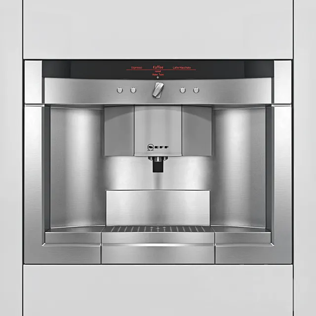 Built-in coffee machine NEFF C77V60N02 3D Model