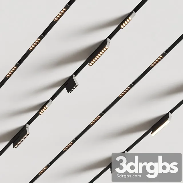 Built-in magnetic lamps universe 2 3D Model Download