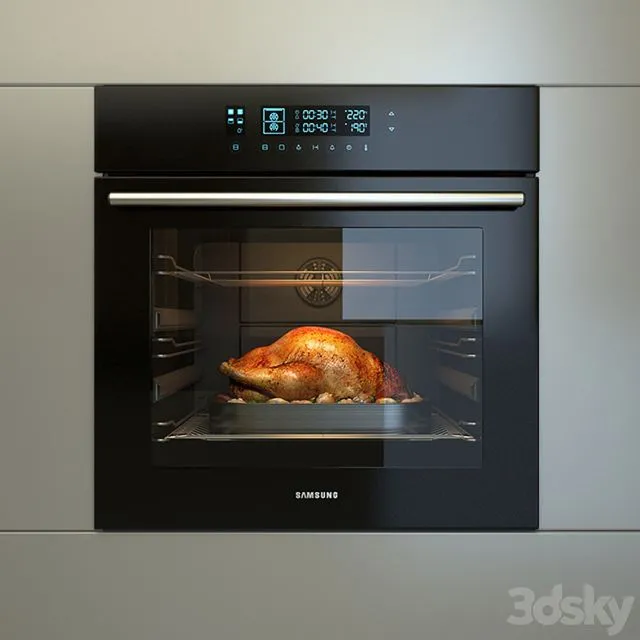 Built-in oven Samsung NV70H5787CB 3D Model