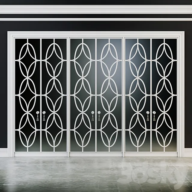 Built-in wardrobe 01 3DModel