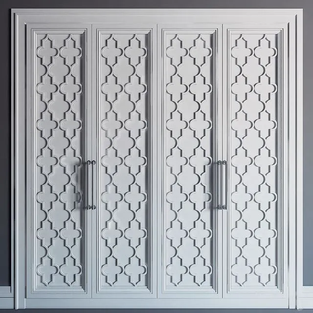 Built-in wardrobe 04 fitted wardrobe 04 3D Model