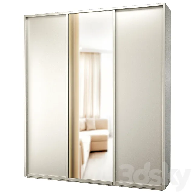Built-in wardrobe Giselle 3D Model